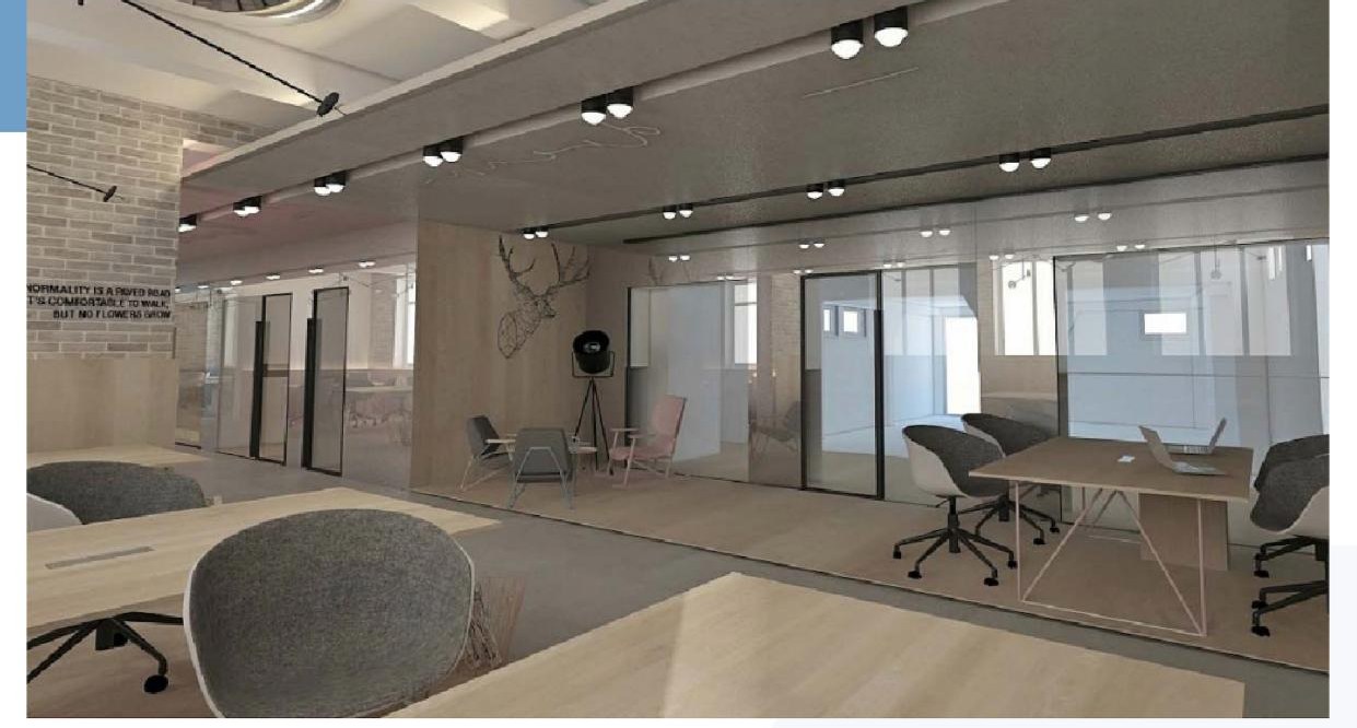 Technology Park Podlugovi — interior render